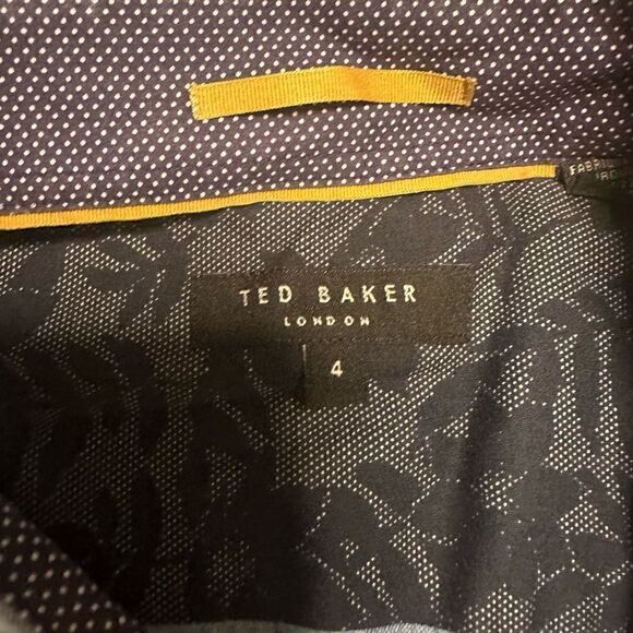 Ted Baker checkered button up 4 (large) - Picture 6 of 9